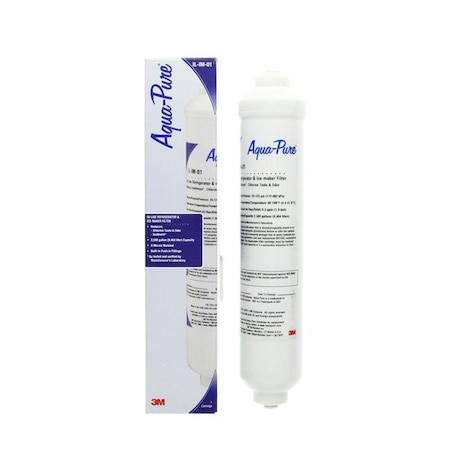 Commercial Water Distributing AQUA-PURE-IL-IM-01 IL-IM-01 In-Line Water Filter Cartridge